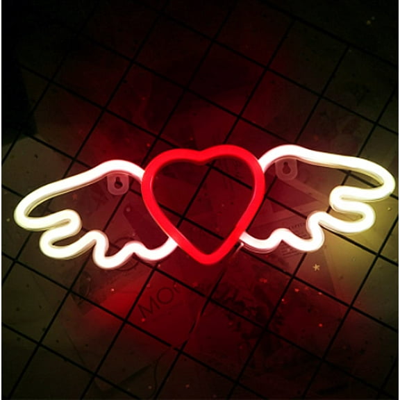 LINLIN Neon Light Sign LED Night Lights Battery and USB Operated Decorative Marquee Sign Bar Pub Store Club Garage Home Party Decor