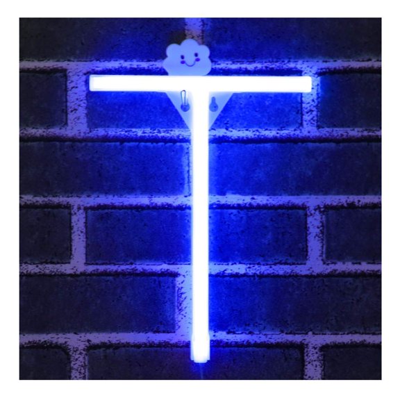 LINLIN Neon Sign, Letter Neon Signs Neon Alphabet Light Light Up LED Letters Lights Light Up Marquee Letters Lights Battery USB Blue