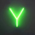 thumbnail image 1 of LINLIN Neon Sign, Letter Neon Signs Neon Alphabet Light Light Up LED Letters Lights Light Up Marquee Letters Lights Battery USB Green, 1 of 4