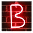 thumbnail image 1 of LINLIN Neon Sign, Letter Neon Signs Neon Alphabet Light Light Up LED Letters Lights Light Up Marquee Letters Lights Battery USB Red, 1 of 6