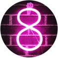 thumbnail image 1 of LINLIN Neon Sign, Letter Neon Signs Neon Alphabet Light Light Up LED Letters Lights Light Up Marquee Letters Lights Battery USB Warm White, 1 of 5