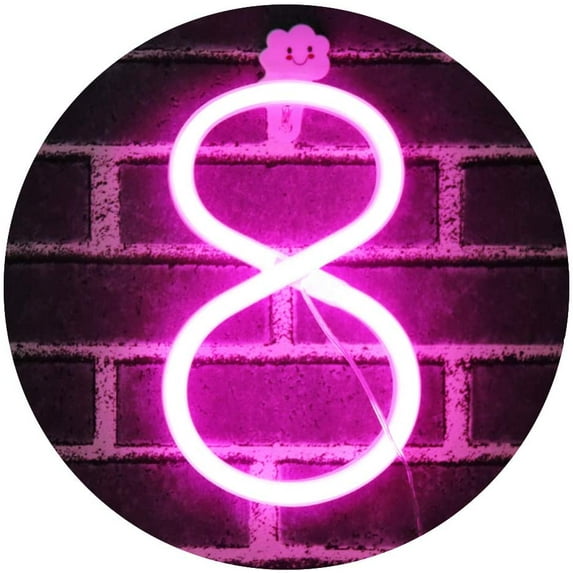 LINLIN Neon Sign, Letter Neon Signs Neon Alphabet Light Light Up LED Letters Lights Light Up Marquee Letters Lights Battery USB Warm White