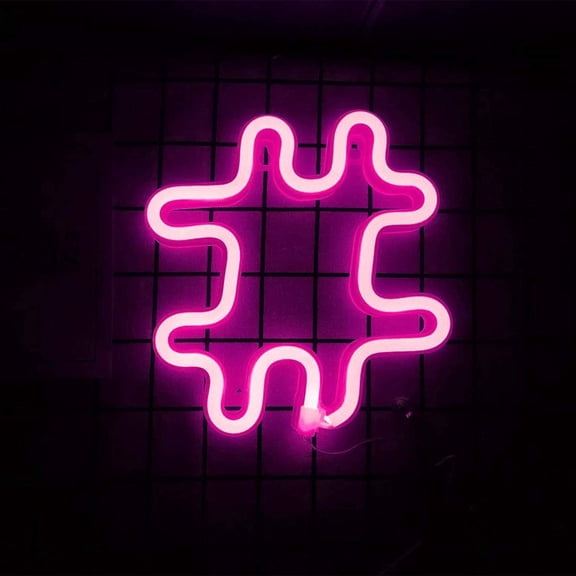 LINLIN Neon Sign, Letter Neon Signs Neon Alphabet Light Light Up LED Letters Lights Light Up Marquee Letters Lights Battery USB Warm White