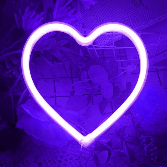 LINLIN Neon Sign,Wall Neon Sign Light LED Neon Night Lamp USB Battery Powered Led Neon Light Sign Bedroom Decor