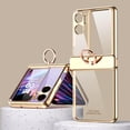 thumbnail image 1 of LINLIN OPPO Find N2 Flip Case with Ring Hinge & Ring Buckle Shockproof Hinge Magnet Phone Case Anodized Clear Phone Case for OPPO Find N2 Flip, 1 of 7