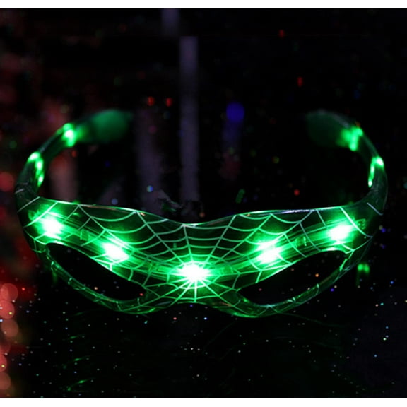 LINLIN Party Flashing Glasses, 3 Packs LED Glasses Light Up Glasses 3 Colour Rave Glasses LED Luminous Glasses Glow LED Sunglasses for Kids Adult