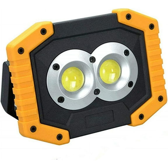 LINLIN Rechargeable Floodlight Outdoor, 30W LED Rechargeable Work Light Outdoor Floodlight Camping Lights with USB Waterproof for Outdoor Camping Traveling Fishing Security Lights