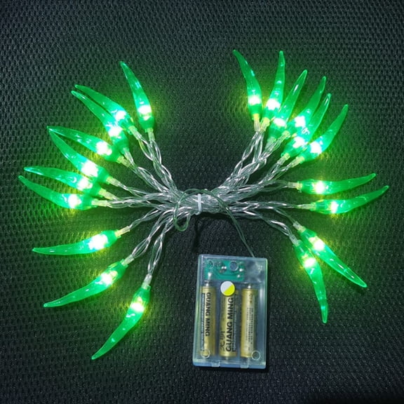 LINLIN Red Chili String Lights, Chili Pepper Lights USB/Battery Operated Led Fairy Lights for Outdoor Indoor Kitchen Garden Patio Decoration