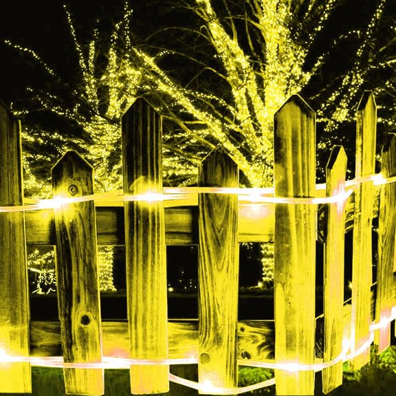 LINLIN Rope Lights Outdoor, 5M 50 LED Rope String Lights with Remote Timer 8 Mode Battery Operated Waterproof for Garden Patio Party Christmas Outdoor Decoration