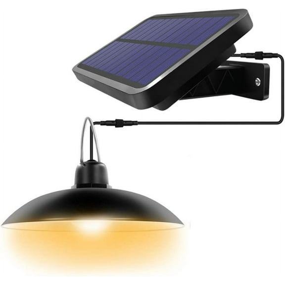 LINLIN Solar Bulb Lamp,Solar Light Outdoor Lanterna Pendant Lights,LED Shed Light Hanging Spotlight Light for Outdoor,Garden,Yard,Camping Tent,Fishing