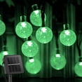 thumbnail image 1 of LINLIN Solar Crystal Ball String Lights,Waterproof LED Bubble Globe Solar Fairy Lights 8 Mode Ball String Lights for Bistro Garden Yard Home Party Wedding Christmas Decoration, 1 of 6