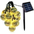 thumbnail image 1 of LINLIN Solar Fairy Lights Outdoor Waterproof, 3.5M 10 LED Solar Garden Lights with 8 Modes Waterproof Solar Decorative Light for Patio, Yard, Party, Wedding, 1 of 7