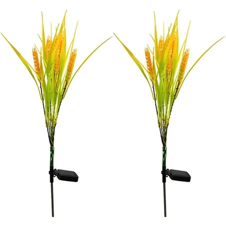 LINLIN Solar Flower Lights Outdoor Waterproof LED Decorative Lights Fairy Garden Stake Lights, Pathway Lamps for Patio,Backyard