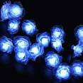 thumbnail image 1 of LINLIN Solar Flower String Lights,Waterproof Rose Flower Lights 8 Mode Solar Starry Lighting Christmas Fairy String Lights for Gardens Path Homes Wedding Party Decor, 1 of 9