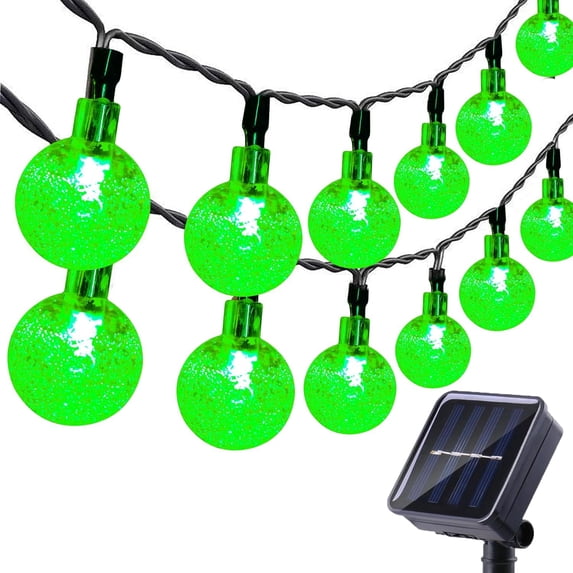LINLIN Solar Garden Lights Outdoor, 36ft 60 LED Solar String Lights Waterproof, Solar Powered Crystal Ball Indoor/Outdoor Fairy Lights Decorative Lights for Garden, Patio, Yard, Festival, Parties