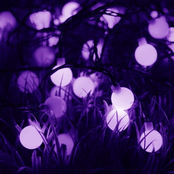 LINLIN Solar Globe String Light, 22.9 ft 7M 50LED Ball String Lights with Globe Ball for Christmas,Partys,Wedding,New Year,Garden,Fence,Patio,Table,Lawn Decorations,etc.