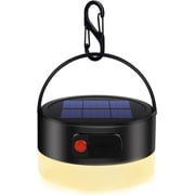 LINLIN Solar Lantern Rechargeable LED Camping Light,4 Lighting Modes Portable Solar Light Bulb Waterproof Tent Lanter Great for Travel,Outdoor,Hiking,Fishing,Home