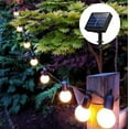 thumbnail image 1 of LINLIN Solar Outdoor Bulb String Lights, 5m 20LED Festoon Bulb String Light Globe Light Bulb Fairy Lights Waterproof for Garden Indoor, 1 of 8