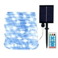 thumbnail image 1 of LINLIN Solar Rope Lights,Waterproof LED Solar Rope Copper Wire Twinkle Fairy String Lights with Remote Timer Decorative Lights for Christmas Birthday Wedding Party Indoor Outdoor Decor, 1 of 9