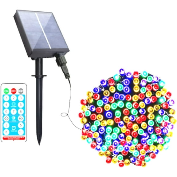 LINLIN Solar String Lights Outdoor, 82M 800 LED Solar Garden String Lights with Remote Control 8 Modes Waterproof Solar Powered Fairy Lights for Party Christmas