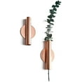 thumbnail image 1 of LINLIN Wall Mount Hanging Metal Vase Set, Geometric Wall Decor Container Flower Bud Vase Dried Flower Holder,Artificial Flower Arrangement, 1 of 7