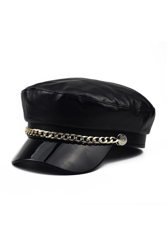 Women Leisure Visors Cap, Fashion Flash Drill Beret Cap Octagonal Cap British Retro Winter Cap