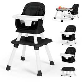 Joovy Nook Baby Seat High Chair, Charcoal - Compact with One
