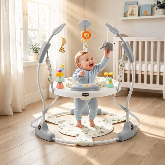 LINLUX Baby Activity Center, Gray
