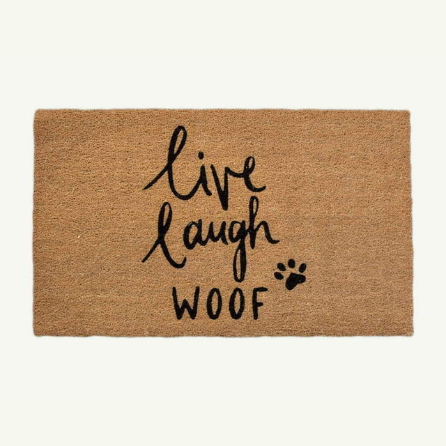 LINMOUA Cat And Dog Rectangular Door Mat Indoor & Outdoor AntiSlip