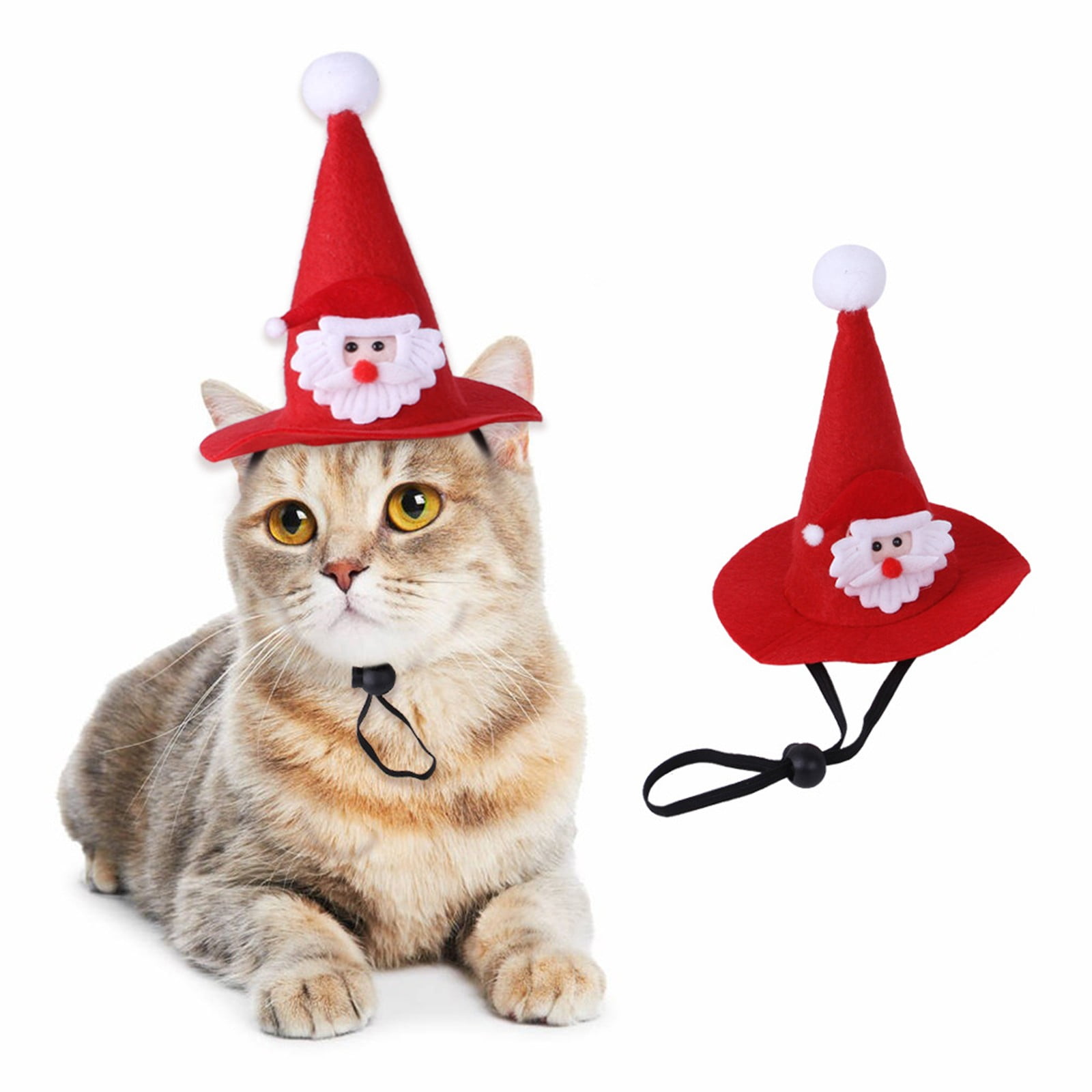 LINMOUA Christmas Funny Pet Hats Cat Dog Costumes Cute Pet Hats Party
