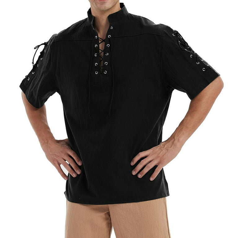 Mens pirate shirt uk outlet