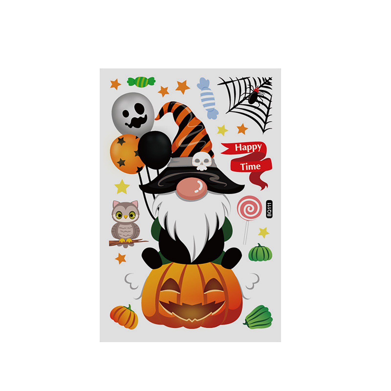 LINMOUA Halloween Stickers Window Stickers Stickers Wall Stickers