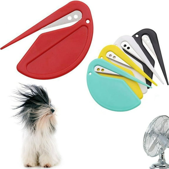 LINMOUA Manual Pet Hair Trimmer with Extra Blades and Comb Grooming Dog Cat Razor