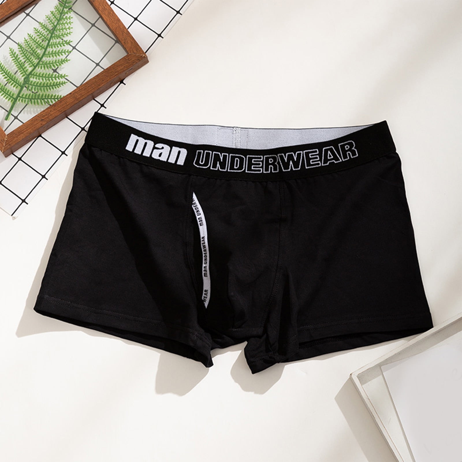 LINMOUA Men Swimsuit Bottoms 2024 Male Bathing Suit Low Waist Swim Race Shorts Spa Swimming Mens