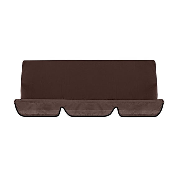 LINMOUA Outdoor Swing Cushion 3 Seater Swing Chair Cushion Non Slip Anti-fading Waterproof Bench Swing Seat Cushion Garden Patio Furniture Chair Pad Backrest Mat