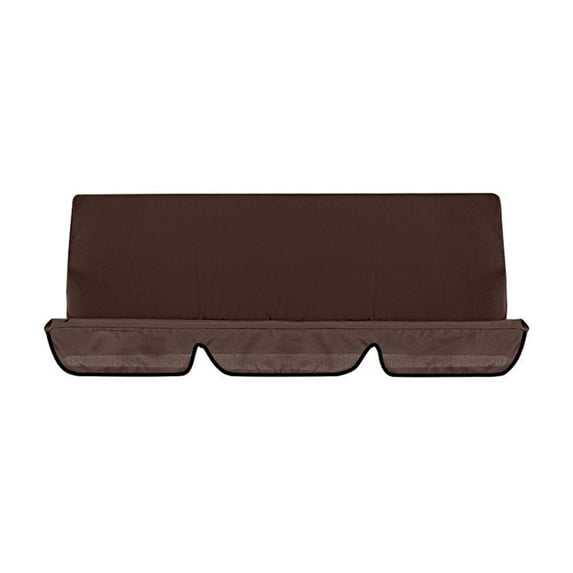 LINMOUA Outdoor Swing Cushion 3 Seater Swing Chair Cushion Non Slip Anti-fading Waterproof Bench Swing Seat Cushion Garden Patio Furniture Chair Pad Backrest Mat
