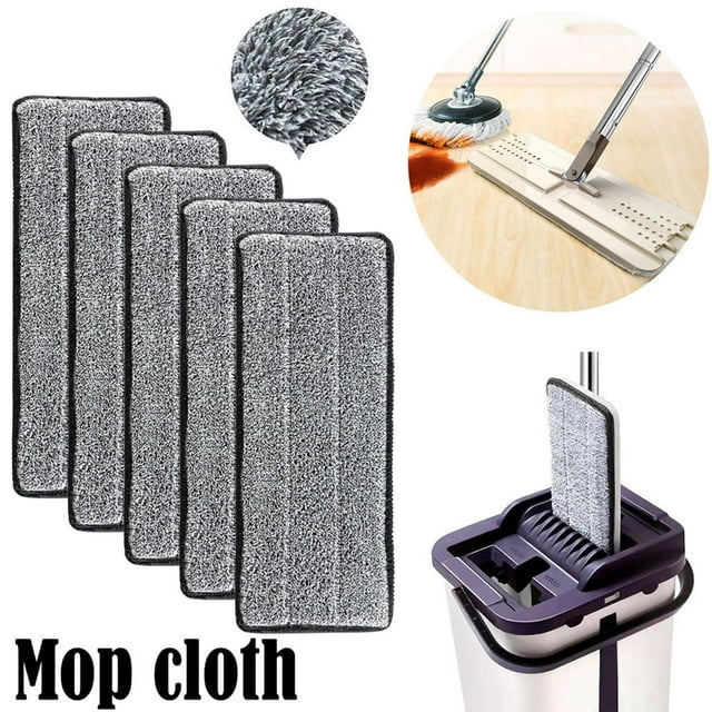 LINMOUA Replacement Wet Mopping Pads Microfiber Washable Spray Mop ...