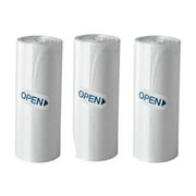 LINMOUA Trash Bags - 90PACK 4 Gallon Garbage Bags Small Clear Trash Bag for Bathroom, Garbage, Strong Plastic Trash Can Liners for Kitchen, Commercial, Office, Bathroom Can