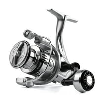 LINNHUE Spinning Fishing Reel 1000-7000 Metal Ball Grip 10kg 5.2:1 Gear Ratio Deep Metal Spool Reel Carp Fishing Accessory