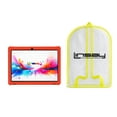 thumbnail image 1 of LINSAY 10.1"Octa Core 256GB Storage Android 15 Tablet with Red Kids Defender Case and Backpack, 1 of 12