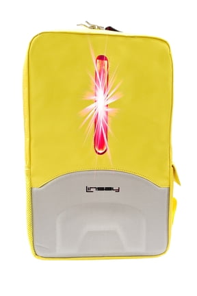 Smart Backpack LED Light Safety Function Yellow
