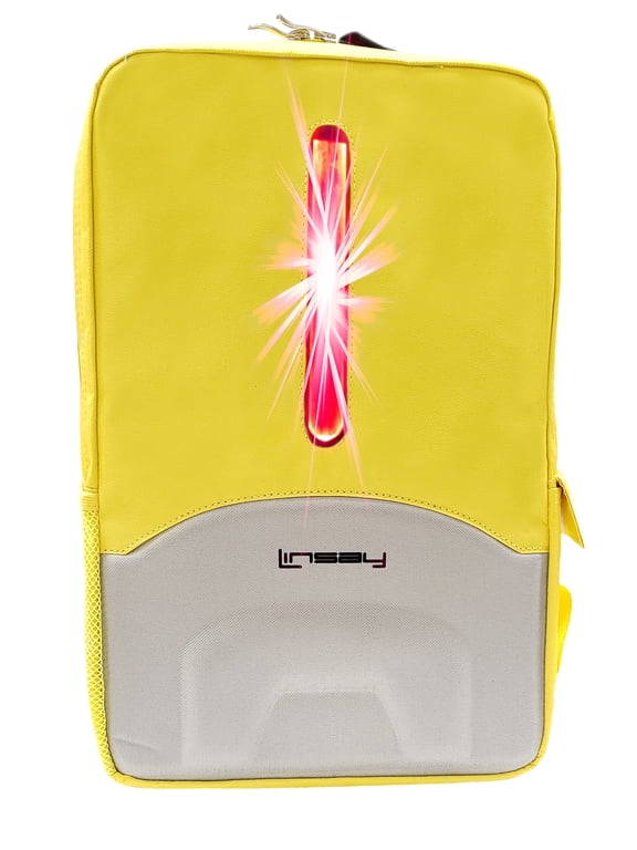 Smart Backpack LED Light Safety Function Yellow