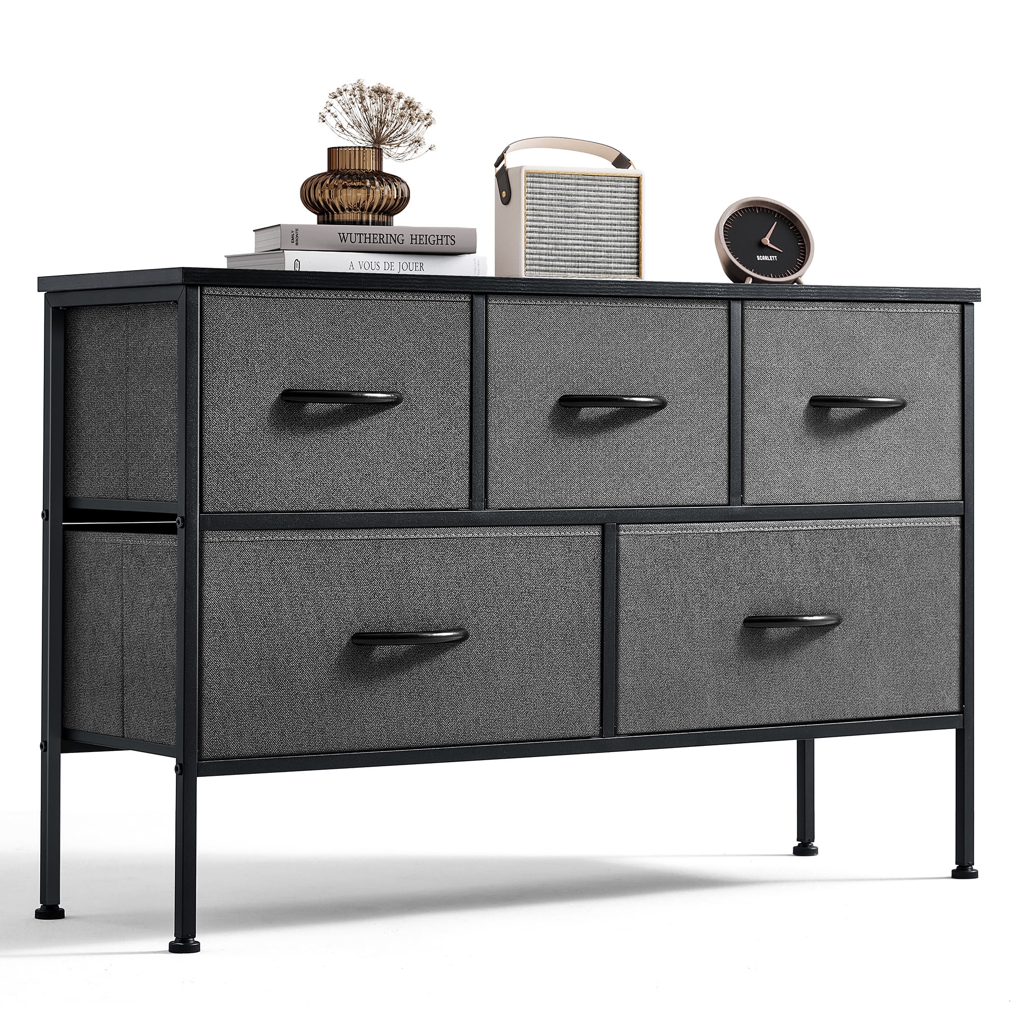 https://i5.walmartimages.com/seo/LINSY-HOME-5-Drawer-Fabric-Dresser-Wide-Chest-Of-Drawers-Nightstand-With-Wood-Top-Rustic-Storage-Tower-Closet-For-Living-Room-Bedroom-Hallway-Nursery_608b1959-5309-49a4-9d76-9cabc9732f5f.88d6517e21f1bbadb71e8116b529b504.jpeg