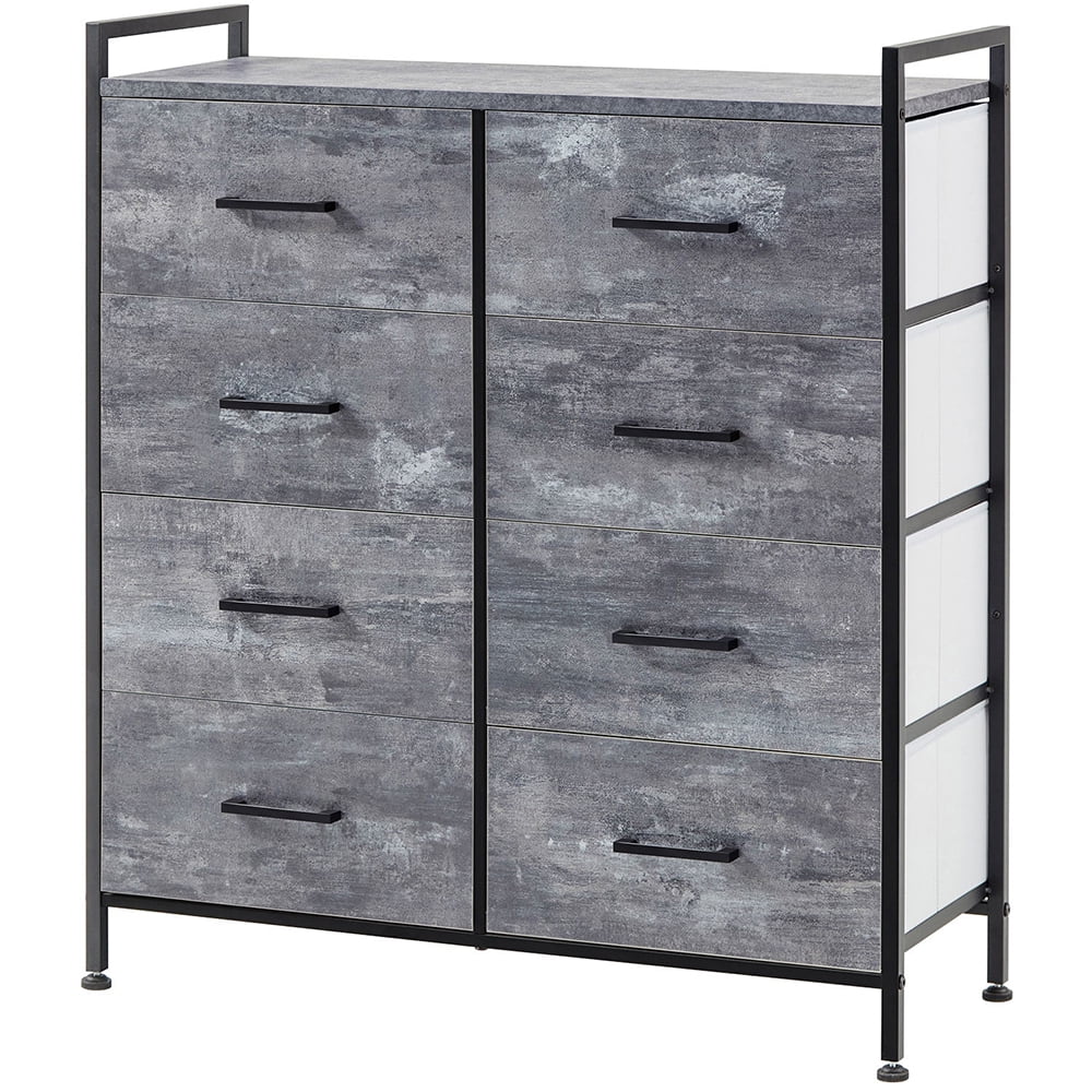 LINSY HOME 8 Drawers Dressers for Bedroom, Large Capacity Dresser Organizer Chest of Drawers