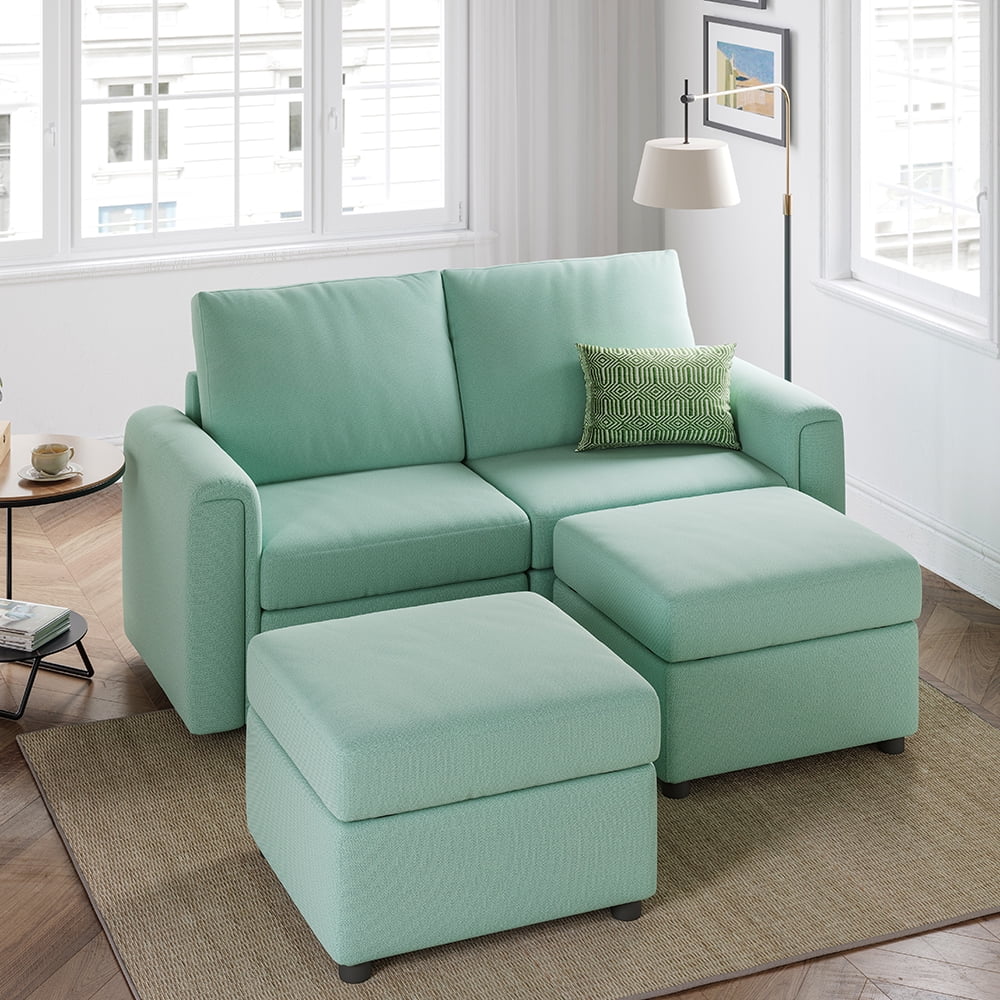 LINSY HOME Modular Couches and Sofas Sectional with Storage Sectional Sofa U Shaped Sectional