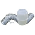 thumbnail image 1 of LINT TRAP KIT SLV/WH 5'L (Pack of 1), 1 of 2