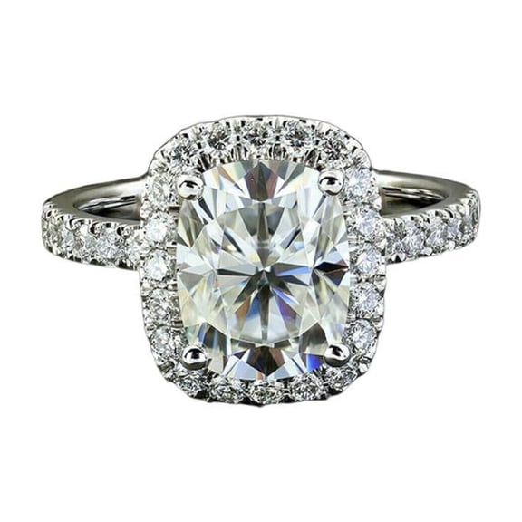 LINXIQIN Classic Cocktail Promise Ring Ladies For Women Comfortable Fit High Quality Cubic Zirconia CZ Ring Perfect Present With Gift Packaging