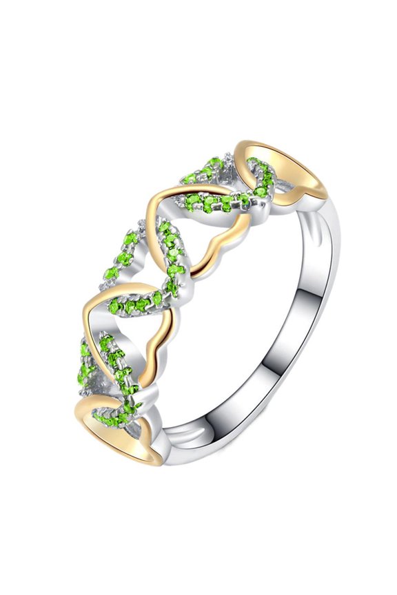 Modern Cocktail Bridal For Her Ladies Sparkling Dazzling AAA Zircon CZ Ring Perfect Present With Gift Packaging