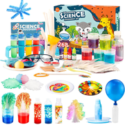 LINXUXIE Chemistry Experiment Science Kit, Educational Learning Scientific Toys for KIds, Birthday Gifts for 3-5 5-8 8-12 Year Old