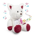 thumbnail image 1 of LINXUXIE White Bear Stuffed Animal Baby Doll, Music & Sound Toy for Kids, Gifts for 1 2 3 4 5 6 Year Old, 1 of 9